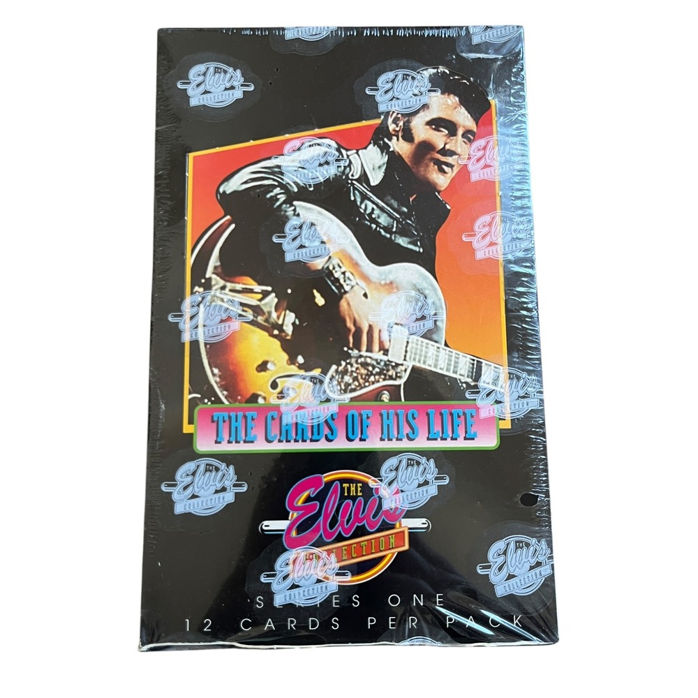 1992 The River Group Elvis Collection Series One Sealed Trading Card Wax Box